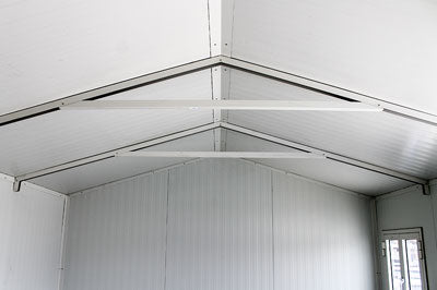 Duramax Insulated Gable-Top Storage Building (13’W x 10’D x 8.5’H)