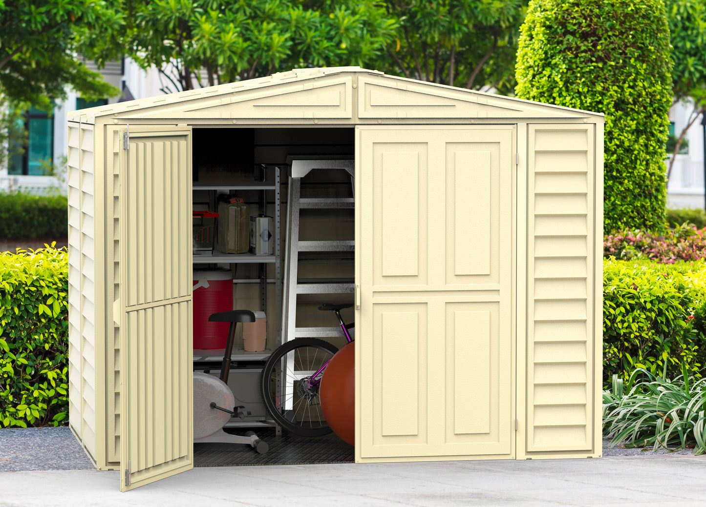 DuraMax DuraMate Vinyl Shed w/Foundation