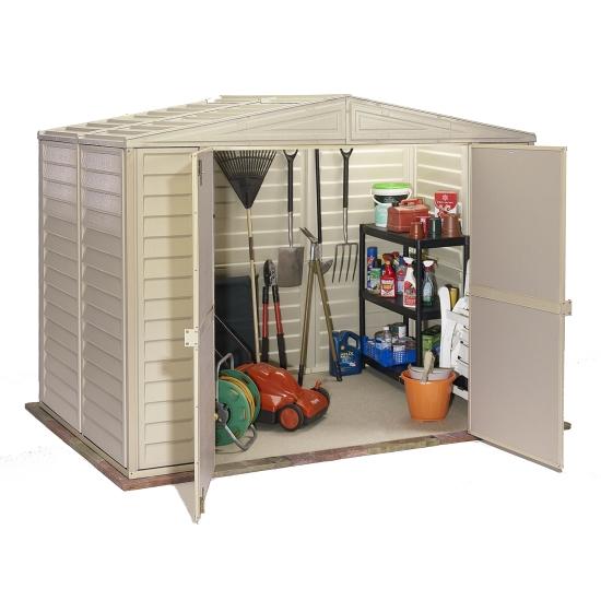 DuraMax DuraMate Vinyl Shed w/Foundation