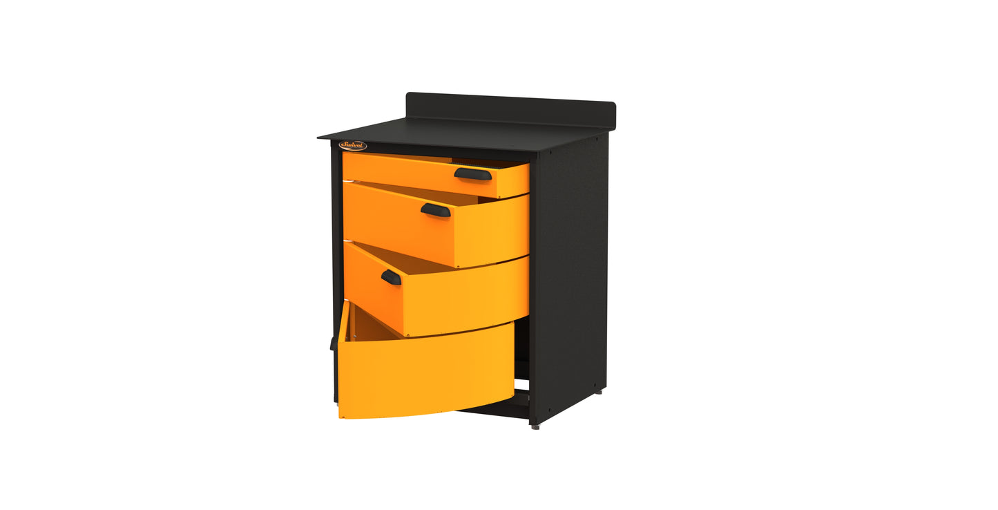 PRO803604 Swivel Storage Modular Stationary Storage Unit